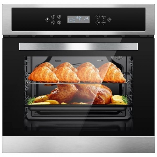 Sunmaki Single Wall Oven 24" Built-in Electri...