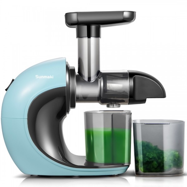 Sunmaki SJ801 Slow Masticating Juicer-Blue