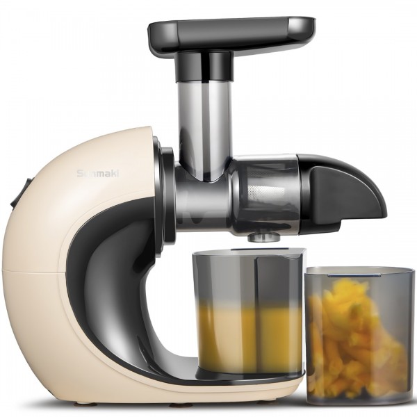 Sunmaki SJ801 Slow Masticating Juicer-Beige