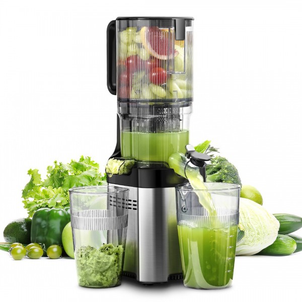 Sunmaki Juicer Machines 5.2" Large Feed Chute...